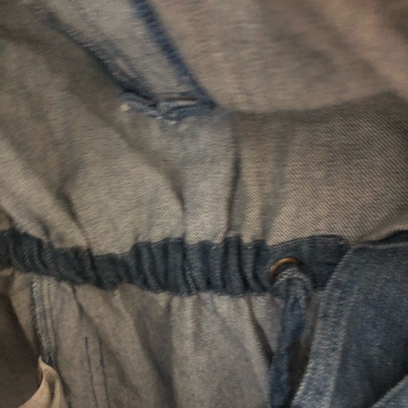 Forever 21 Oversized Hooded Denim Jacket - Picture 6 of 7